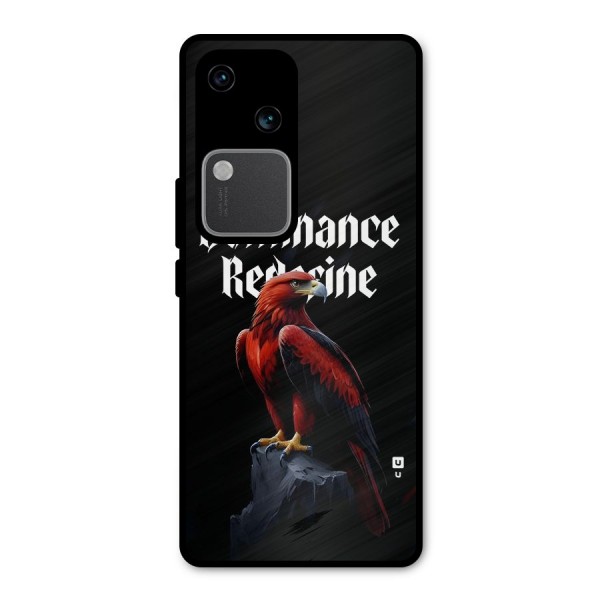 Dominance Eagle Metal Back Case for Vivo V30