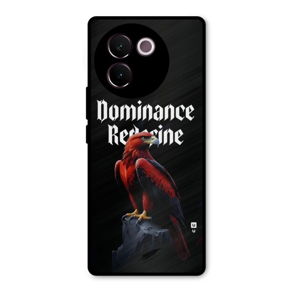 Dominance Eagle Metal Back Case for Vivo V30e