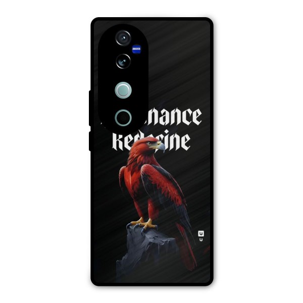 Dominance Eagle Metal Back Case for Vivo V40