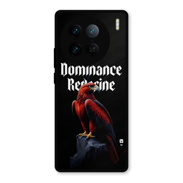 Dominance Eagle Metal Back Case for Vivo X90 Pro