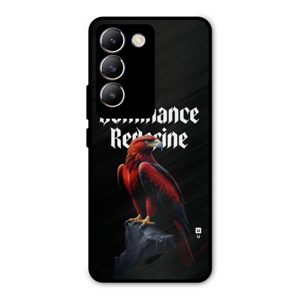 Dominance Eagle Metal Back Case for Vivo Y200e