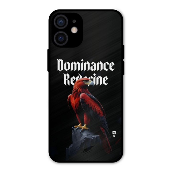 Dominance Eagle Metal Back Case for iPhone 12 Mini