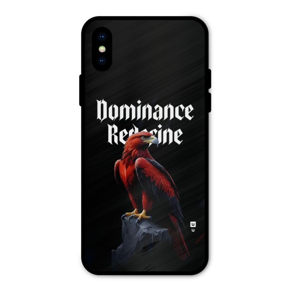 Dominance Eagle Metal Back Case for iPhone X