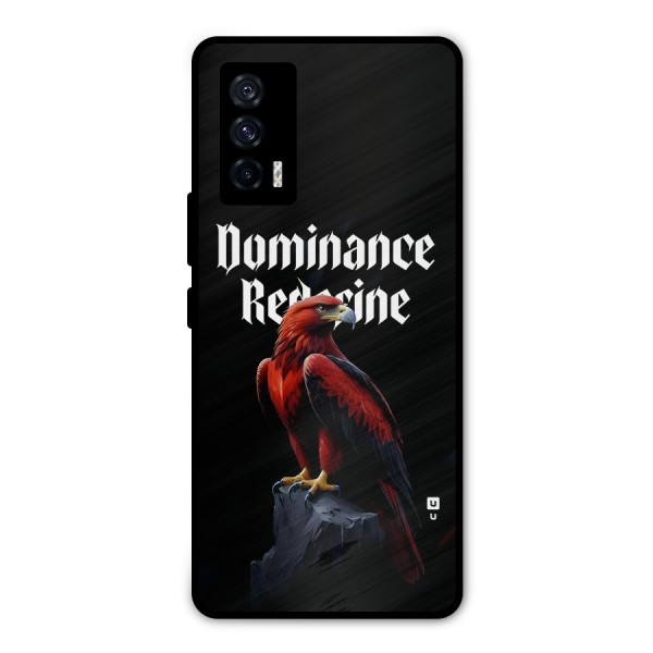 Dominance Eagle Metal Back Case for iQOO 7 5G