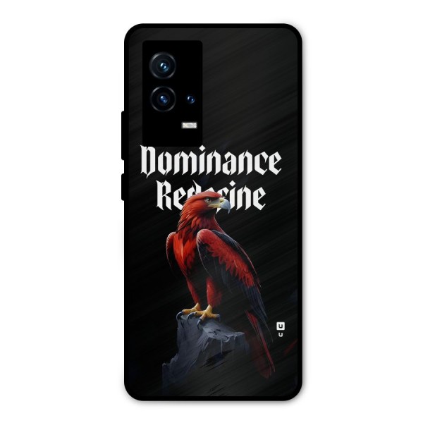 Dominance Eagle Metal Back Case for iQOO 9 5G