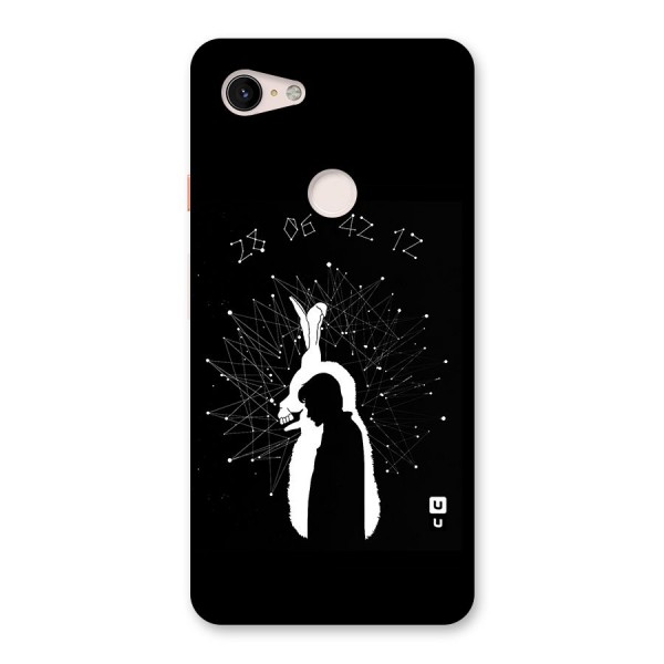 Donnie Darko Silhouette Back Case for Google Pixel 3 XL