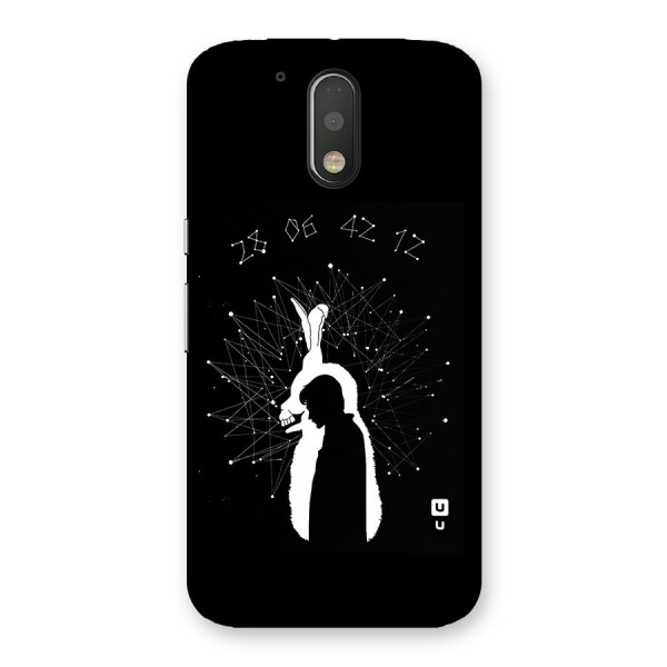 Donnie Darko Silhouette Back Case for Motorola Moto G4