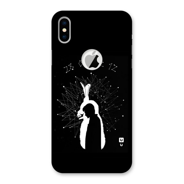 Donnie Darko Silhouette Back Case for iPhone XS Logo Cut