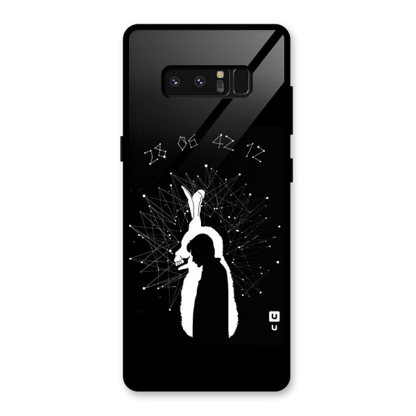 Donnie Darko Silhouette Glass Back Case for Galaxy Note 8