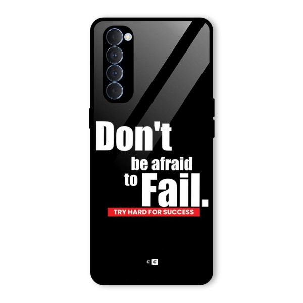 Dont Be Afriad Glass Back Case for Oppo Reno4 Pro