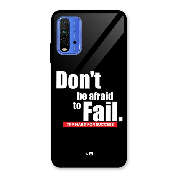 Dont Be Afriad Glass Back Case for Redmi 9 Power