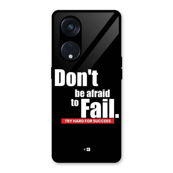 Dont Be Afriad Glass Back Case for Reno8 T 5G