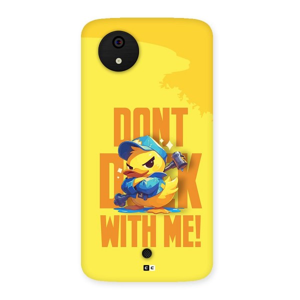 Dont Duck With Me Back Case for Canvas A1  AQ4501