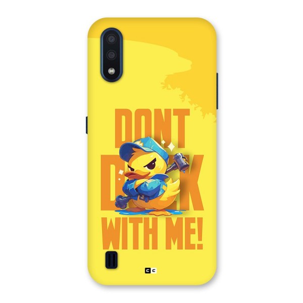 Dont Duck With Me Back Case for Galaxy M01