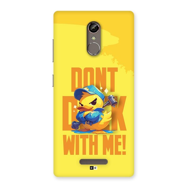 Dont Duck With Me Back Case for Gionee S6s