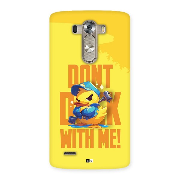 Dont Duck With Me Back Case for LG G3