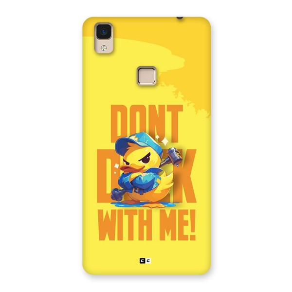 Dont Duck With Me Back Case for V3 Max