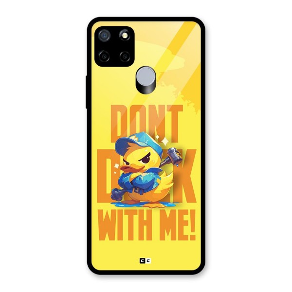 Dont Duck With Me Glass Back Case for Realme C12