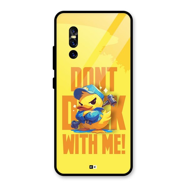 Dont Duck With Me Glass Back Case for Vivo V15 Pro