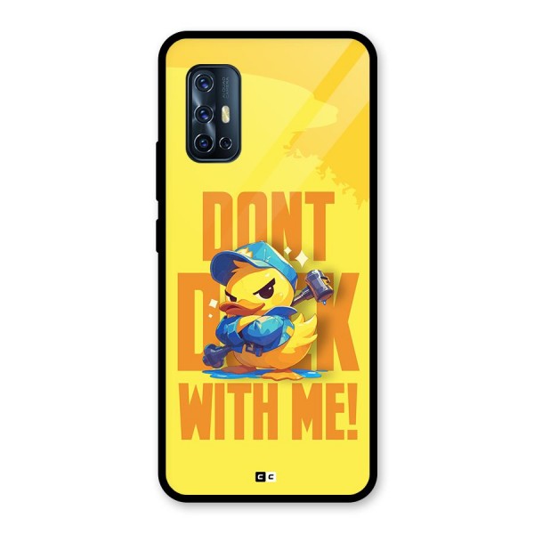 Dont Duck With Me Glass Back Case for Vivo V17