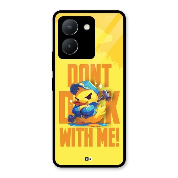 Dont Duck With Me Glass Back Case for Vivo Y36