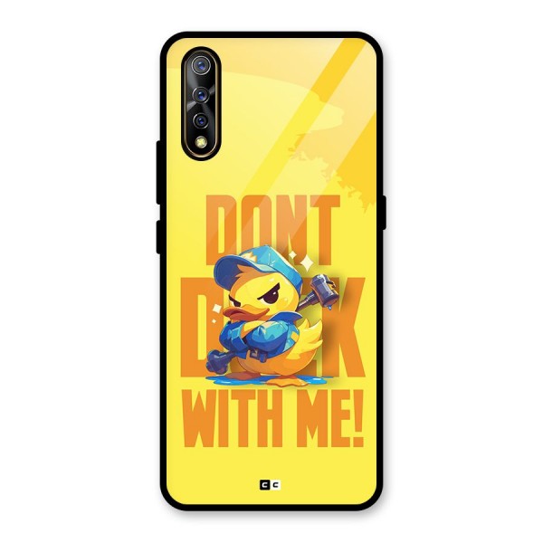 Dont Duck With Me Glass Back Case for Vivo Z1x