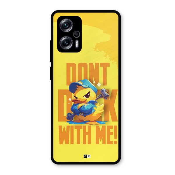 Dont Duck With Me Metal Back Case for Redmi K50i