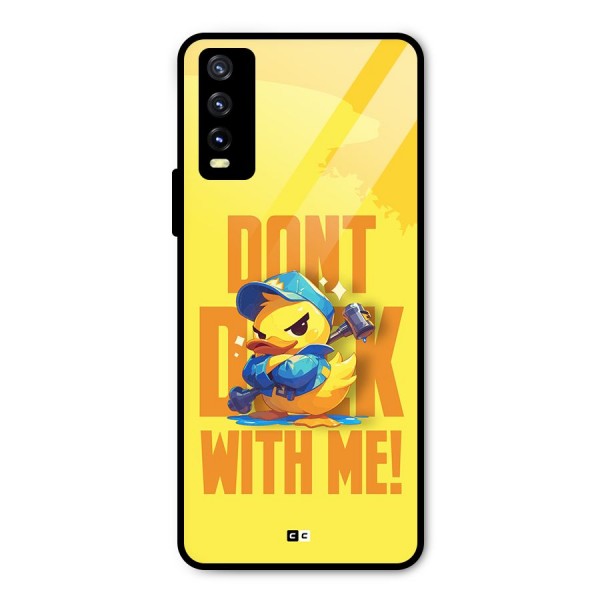 Dont Duck With Me Metal Back Case for Vivo Y20g