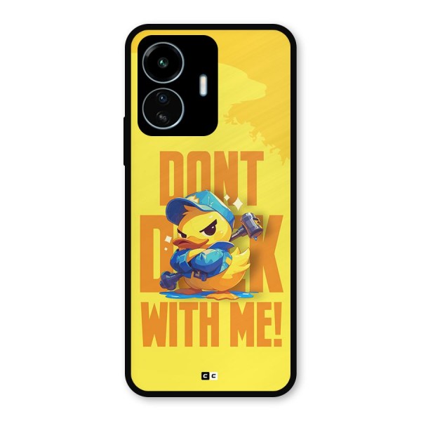 Dont Duck With Me Metal Back Case for vivo iQOO Z6 Lite 5G