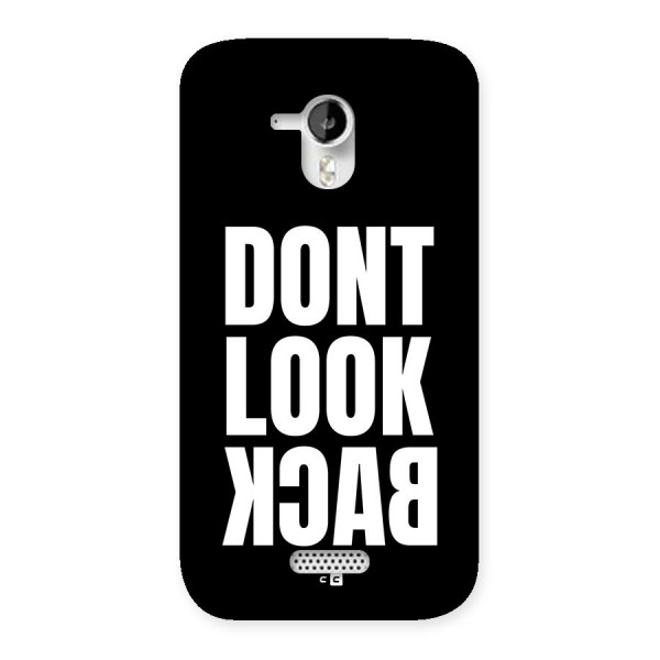 Dont Look Back Back Case for Canvas HD A116