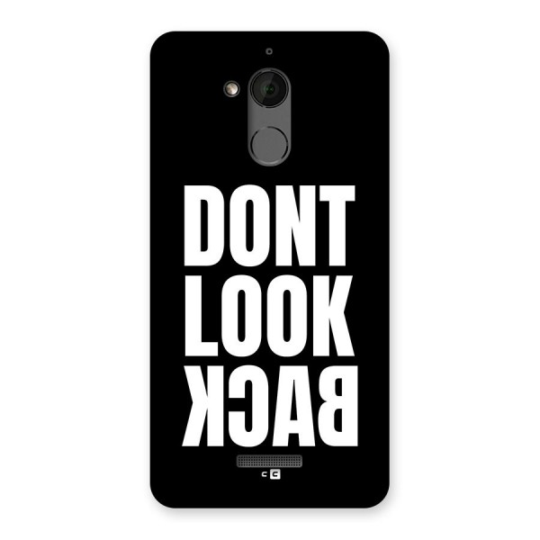 Dont Look Back Back Case for Coolpad Note 5