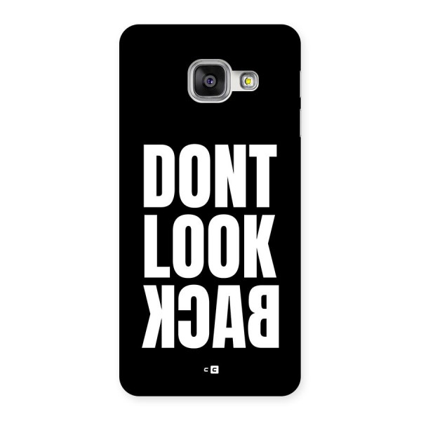 Dont Look Back Back Case for Galaxy A3 (2016)