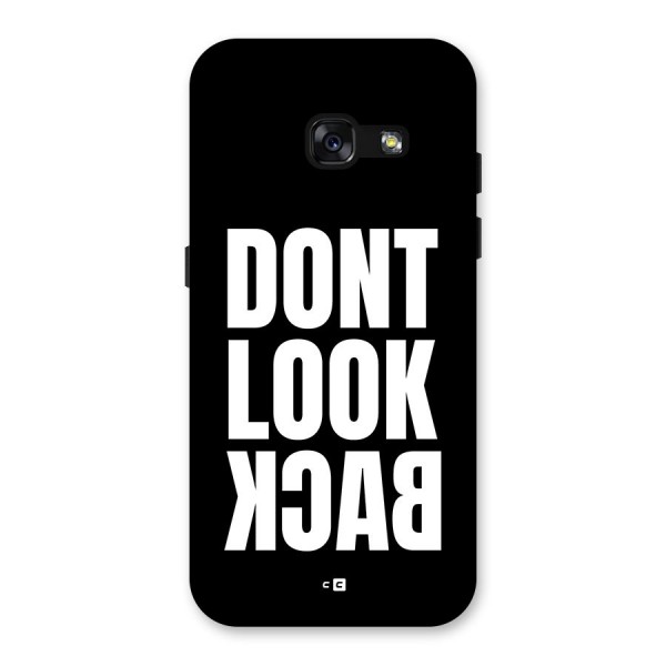 Dont Look Back Back Case for Galaxy A3 (2017)