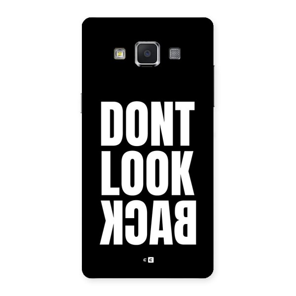 Dont Look Back Back Case for Galaxy A5