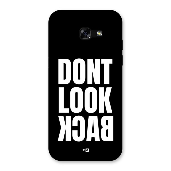 Dont Look Back Back Case for Galaxy A5 2017