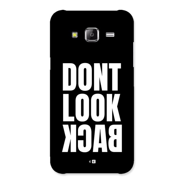 Dont Look Back Back Case for Galaxy J2 Prime