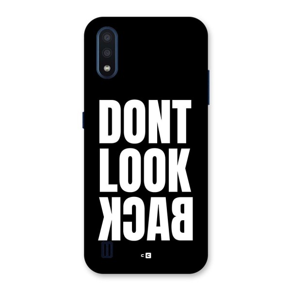 Dont Look Back Back Case for Galaxy M01