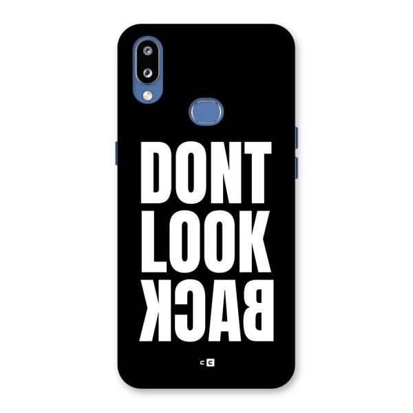 Dont Look Back Back Case for Galaxy M01s