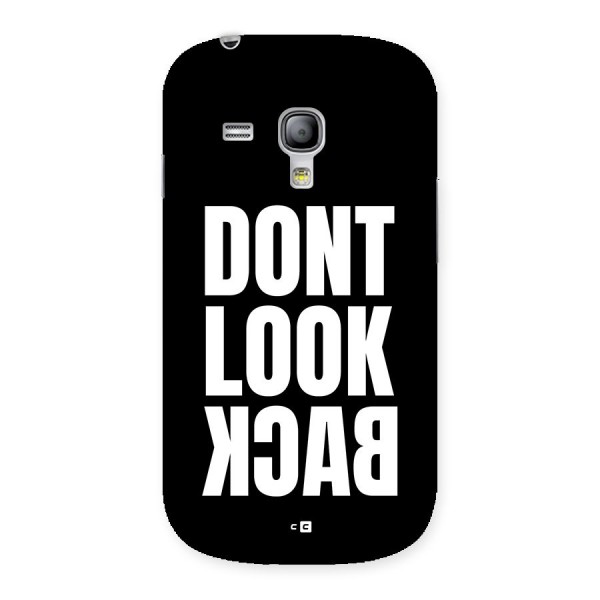 Dont Look Back Back Case for Galaxy S3 Mini