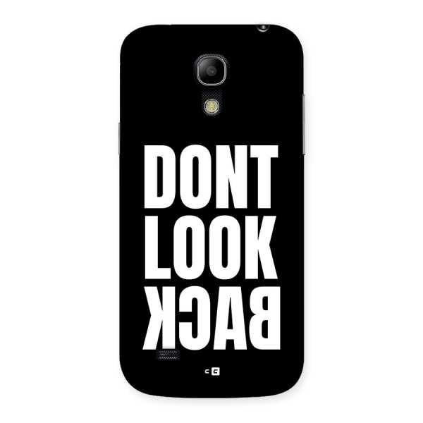 Dont Look Back Back Case for Galaxy S4 Mini