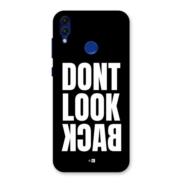 Dont Look Back Back Case for Honor 8C