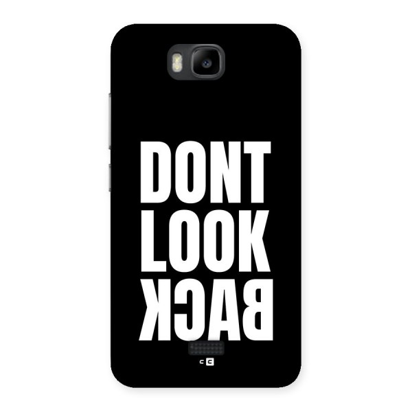 Dont Look Back Back Case for Honor Bee