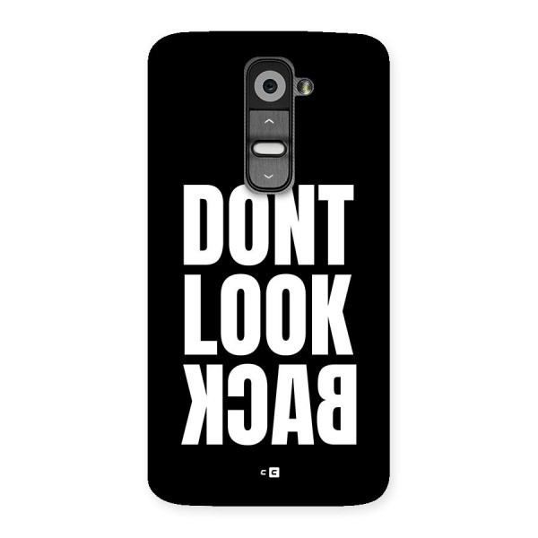 Dont Look Back Back Case for LG G2