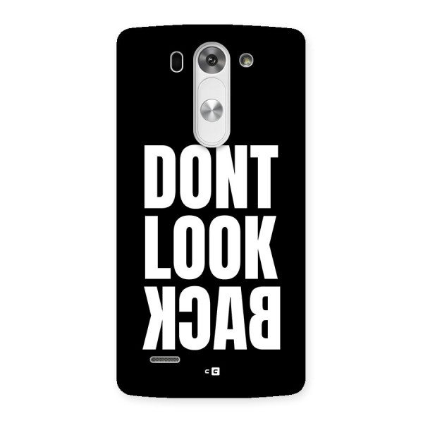 Dont Look Back Back Case for LG G3 Beat