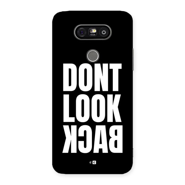 Dont Look Back Back Case for LG G5