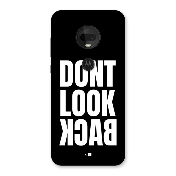 Dont Look Back Back Case for Moto G7