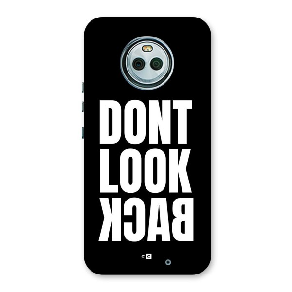 Dont Look Back Back Case for Moto X4