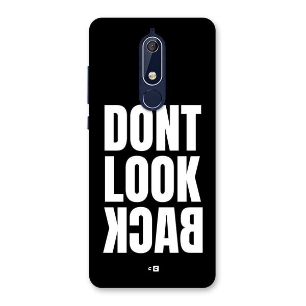 Dont Look Back Back Case for Nokia 5.1