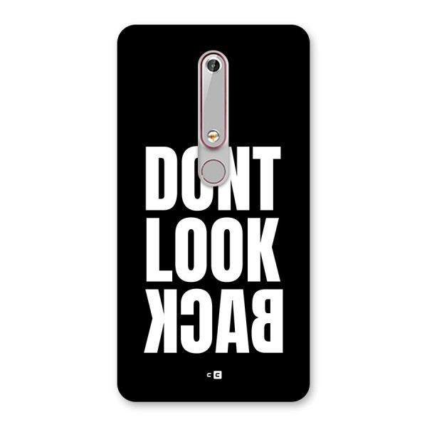 Dont Look Back Back Case for Nokia 6.1