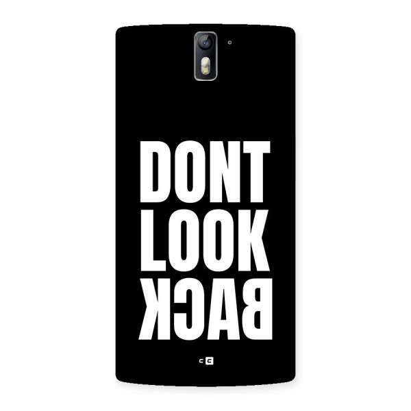 Dont Look Back Back Case for OnePlus One